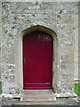 NY3147 : Holy Trinity Church, Carwath, Rosley, Doorway by Alexander P Kapp
