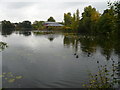 Smithy Pond view across Wingerworth Lido