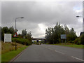 Bridge at entrance to Holmewood Industrial Estate