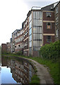 Sweet Factory and Canal, New Mills, Derbyshire