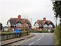 Wimboldsley - houses on Nantwich Road