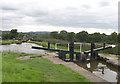 SJ9066 : Bosley Lock No 2, Macclesfield Canal, Cheshire by Roger  D Kidd