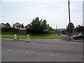 Road junction at Barford St Martin