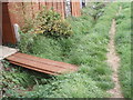 Ditch behind houses in Elm Grove South, Barnham