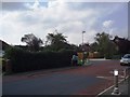 Hedge trimming at the appropriately named Nursery Close