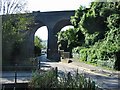 Railway viaduct at Temple Ewell