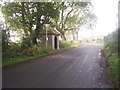 Bus stop at Warren Corner, Hampshire