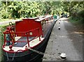 Canal moorings at Union Wharf