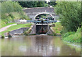 SJ6542 : Shropshire Union Canal at Audlem Locks, Cheshire by Roger  D Kidd