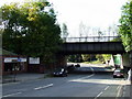 Railway bridge at Clarence Drive