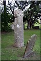 Stone Cross in Lelant Churchyard