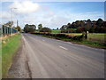 Blackisland Road approaching roundabout 13 on the M1.