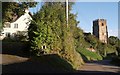 Chappel Court and church, Kenn