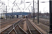 SE5703 : Two trains approaching Doncaster by Wilson Adams