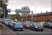 J3475 : The Westlink, York Street, Belfast by Albert Bridge