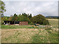 Storage sheds near Cleaves House