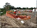 Panorama of a building site, Horncastle 1 of 8