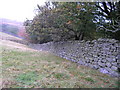 SE1268 : Dry stone wall adjacent to Park Hagg Wood by Mick Borroff