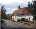 Houses opposite the church, Coddenham