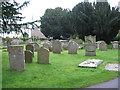 SO2242 : Churchyard of St. Mary the Virgin, Hay-on-Wye by Pauline E
