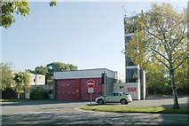 SP3509 : Witney fire station by Kevin Hale