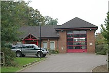 SP9432 : Woburn fire station by Kevin Hale