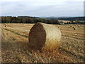 View across stubble