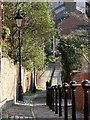 Walkway down Motherby Hill