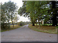 Private road to Ranby Hall