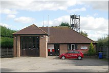 TQ6644 : Paddock Wood fire station by Kevin Hale