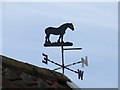 Shire horse weather vane