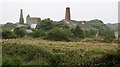 Mining remains at Wheal Busy