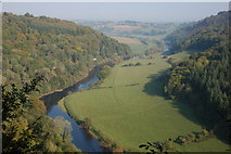 SO5616 : The River Wye viewed from near Coldwell Rock by Philip Halling