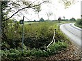 Footpath entrance north of South Marston, Swindon