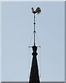 Weather vane on former church