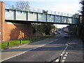 Park Street: A5183 Watling Street railway bridge