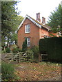 Hitcham Lodge by the lane to Brettenham