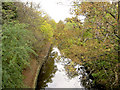 Calder and Hebble Navigation looking east from Thornhill Lees