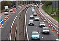 The M2 (northbound) at Glengormley (2)