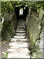 W6175 : Blarney Castle Ground's Wishing Steps by Andy Beecroft