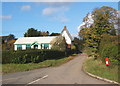 Start of Church Lane, Earl Stonham