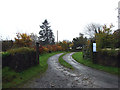 Entrance to Lamerton Farm