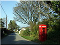 Telephone box southeast of Trefdraeth/Newport