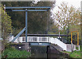 Ivy House Lift Bridge, Caldon Canal, Hanley, Staffordshire