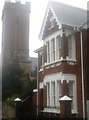 Terraced houses near Yarmouth church