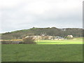 View across the fields in the direction of Carreg Farm