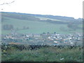 Fourstones as seen from the south on the A69