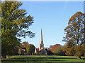 SU8477 : Shottesbrooke Park and the church by Andrew Smith