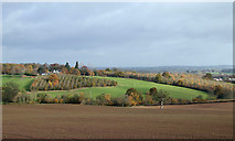SO6882 : Farmland near Stottesdon, Shropshire by Roger  D Kidd