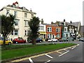 Houses and shops on The Strand